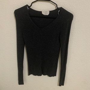 Ribbed Sweater- From Vici